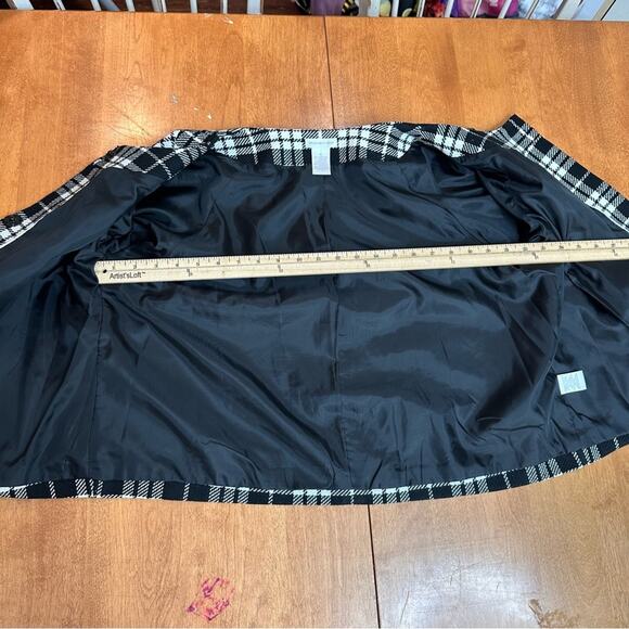 VTG Worthington Women’s Cropped Wool Blazer Size 18 Academia Jacket Plus Size - Picture 6 of 7